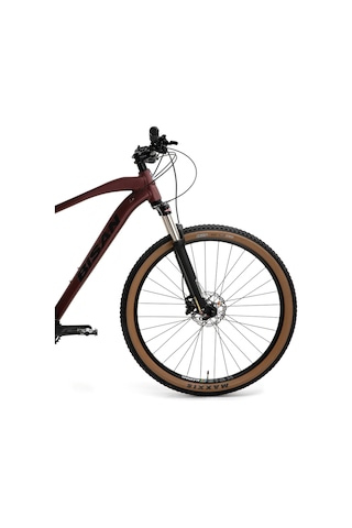 Bisan Mtx 7600 - 27'' Jant Dağ Bisikleti 17'' 43 Cm M Kadro - Bordo Siyah Çok Renkli