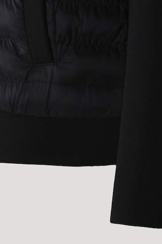 Erkek Zırh Örme Siyah Hırka Düğmeli Dik Yaka Slim Fit İnce Astarlı Mevsimlik Cardigan Ncs Jeans 4518-siyah Siyah
