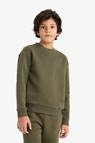 Defacto Erkek Çocuk Kalın Sweatshirt Kumaşı 2li Takım G5645a825cwkh438 Haki-kh438
