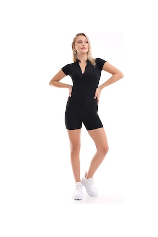 Winmoda34 Kadın Deniz Havuz Tulumu Siyah