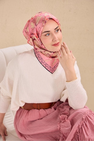 Silk Home Twill İpek Eşarp 11510-11 Pembe