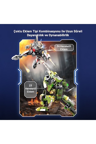 Fire Titan Ölümsüz Savaşçı Yapı Bloğu Seti