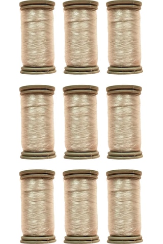 Tedar Hayalet İplik 200 Metre Şeffaf Boncuk Düğme İpi 9 Adet - Royaleks Najmaddin (No:1) 8.5Cm X 10.5 Cm