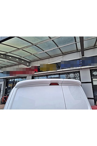 Ford Courier Çift Kapak Spoiler - Boyasız - Plastik 2013 - 2024