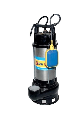 Star Spf 150 1,5hp 380v Döküm Çarklı Panolu Foseptik Dalgıç Pompa