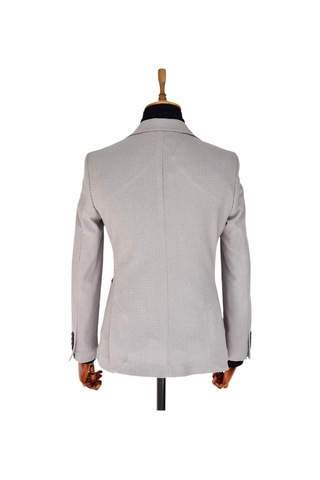 Erkek Tek Spor Ceket Çift Yırtmaçlı Gofre Bgl-st03587 001