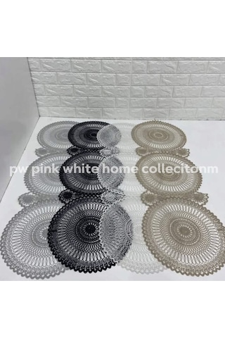 Pw Pink White Home Collection Suplea Runner 38x115 Cm Kordon İşlemeli Runner 4