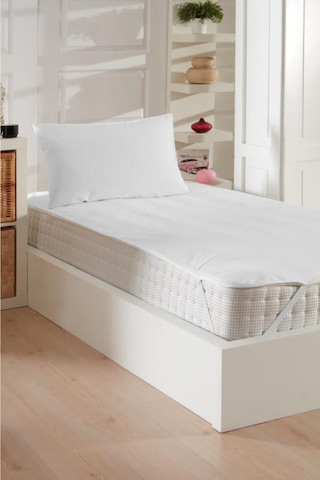 Altın Karma Bebe Sıvı Geçirmez Micro Alez 60x120 Cm Beyaz