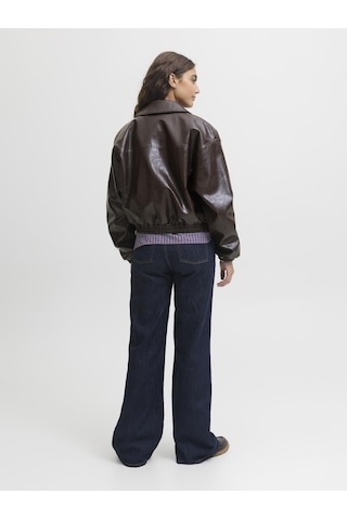 Kadin Suni Deri Parlak Ceket - Jody - 12286416 Seal Brown