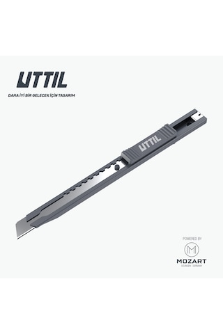 UTTIL Ptuk07-ns Cep Tipi 9 Mm Segmentsiz Metal Maket Bıçağı