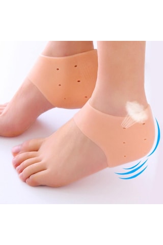 Topuk Gömleği Diken Çorabı Koruyucu Tabanlık Silikon Esnek