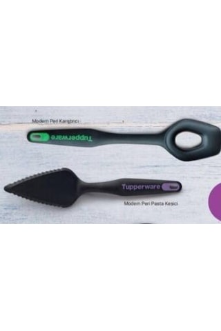 Modern Peri Karıştırıcı Ve Modern Peri Pasta Kesici Siyah