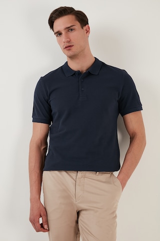 Buratti Pamuklu Regular Fit Düğmeli Erkek Polo Yaka T Shirt 5902127 Indigo