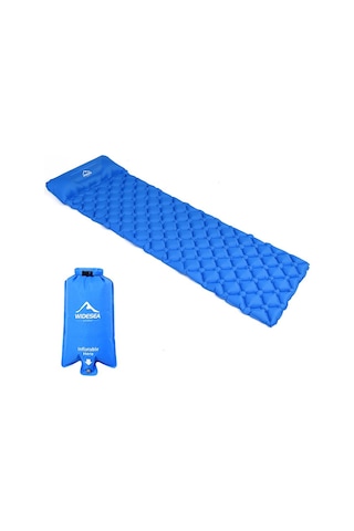 Widesea Şişirilebilir Neme Dayanıklı Ultra Hafif Kamp Matı Mavi
