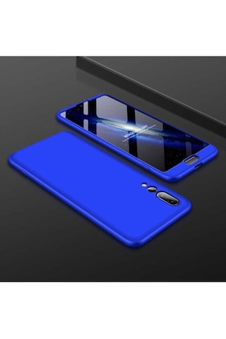 Huawei P20 Pro Kılıf Zore Ays Kapak Mavi