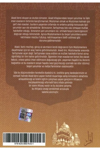 Gençler İçin Akaid Müslümanın İnanç Esasları / Ahmed Kalkan