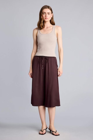 Defacto Yüksek Bel Crop Fit Kahverengi Belmando Kapri I6798az26smbn340 Kahve-bn340