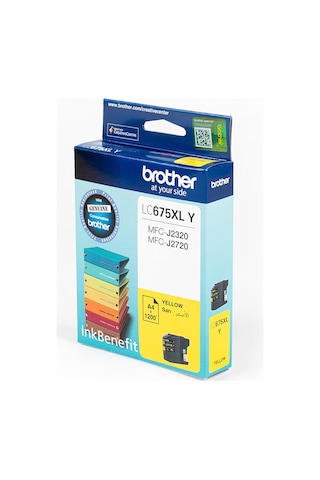 Brother Lc675Xly Sarı Mürekkep Kartuş 1200 Sayfa