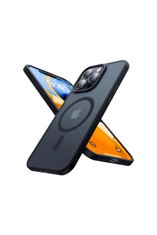 Teleplus Apple Uyumlu iPhone 14 Pro Max Kılıf Magsafe Tpu Mat Exl Kapak