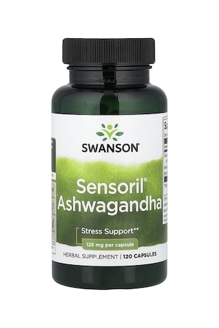 Swanson Vitamins, Sensoril As-hw-aga-ndha, 125 Mg, 120 Capsules