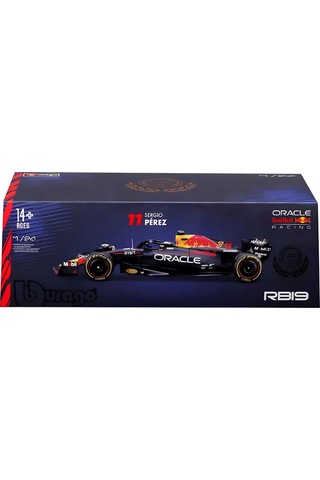 Bburago 1:24 Formula 1 Red Bull Rb19 Sergio Perez Die-cast Model Araba