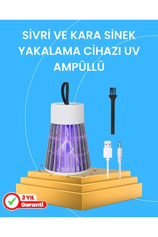 Çocuk Evcil Hayvan Dostu Sivrisinek Yakalama Lambası