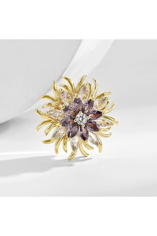 Novahub Klasik Zarafet, Çok Yönlü Bauhinia Manyetik Toka, Kaban Aksesuarları, Işık Önleyici İğneler, Broş Aksesuarları Beyaz Beyaz