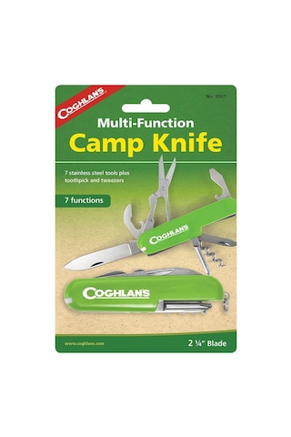 Coghlans 7 Fonksiyonlu Kamp Çakısı Yeşil