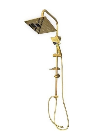 Moonshop Gold Duş Sistemi Altın Rengi Tepe Duş Takımı Diğer