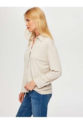Faik Sönmez Modallı Örme Tunik S25tnk009 Us25tnk00972 Taş