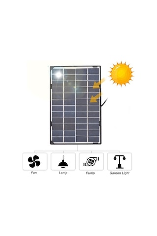 Pazly Yüksek Verimli Monokristal Güneş Paneli: Bahçe Aydınlatma Ve Elektronik Şarj Çözümü