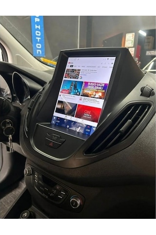 Ford Courier Tesla-alt Paket 2015-2023 -9.7'' Android Gerçek 4+64gb-/wifi/bt-carplay 9"