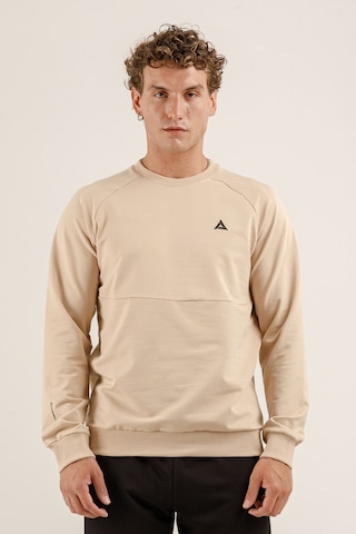 Airlife Saturn Ur7 Pro I Sıfır Yaka Erkek Sweatshirt Bej