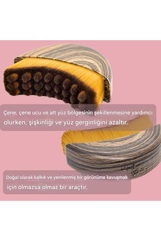Lenfatik Drenaj Fırçası Yüz & Vücut Masaj Kuru Fırça Lenfatik Akış Stimülatörü Şişlik Azaltıcı Masaj Aracı, Cilt Arındırıcı, Şekillendirici Ergonomik Tasarım Hediyeli
