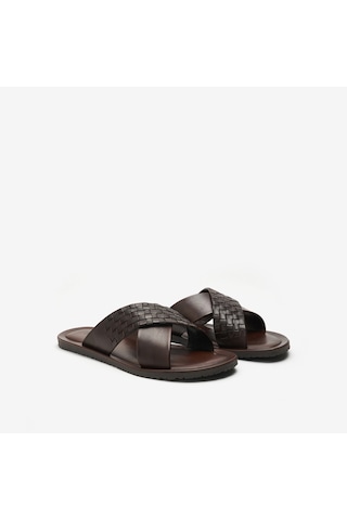 Terlik Erkek M7525 The Sandals Factory Brown Marrone