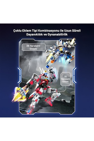 Hydra Titan Ölümsüz Savaşçı Robot Yapı Bloğu Seti