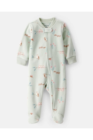 Kız Bebek Polar Tulum Ctr-1t610210 Yeşil