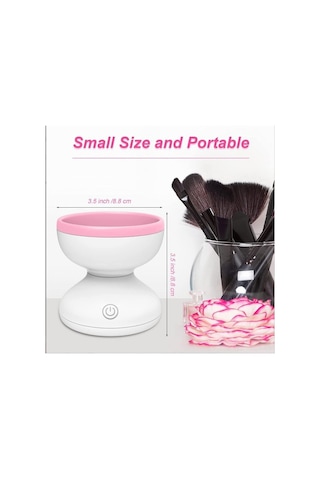 Reedark Otomatik Makyaj Fırçası Temizleme Makinesi - Şarjlı, Pratik Ve Dayanıklı