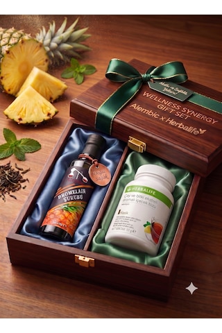 Klasik Aromalı 51 Gr Küçük Çay Alembic Bromelain Hediyeli