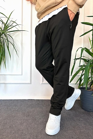 Oksit Fico Dalgıç Scuba Kumaş Slim Fit Dikiş Detaylı Düz Paça Eşofman Altı 001