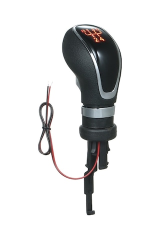 Moly Opel Astra Corsa Uyumlu Kırmızı Işıklı Manuel 5 Vites Topu Siyah Renkli