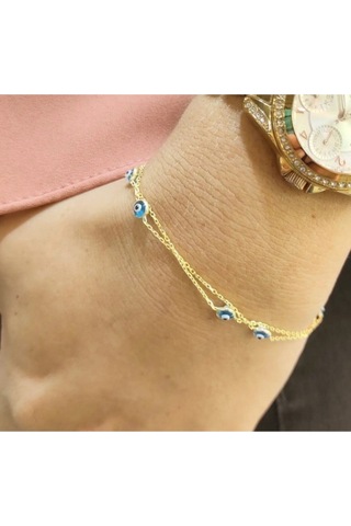 Oriental Kuyumculuk Jewellery Altın Nazarlık Bileklik Gold