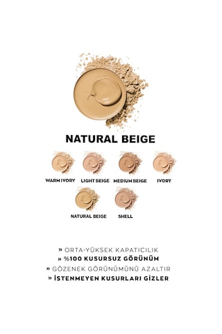 Avon Ideal Flawless Pata Krem Fondöten Natural Biege