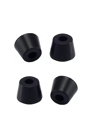 Expertland Vida İçin Yuvarlak Panel Ayağı, 20x16x10,5 Mm 191147639 Siyah