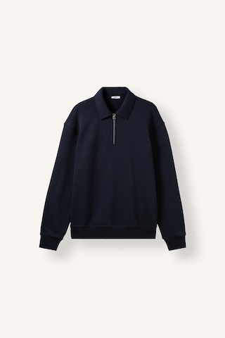 Defacto Pamuklu Regular Fıt Polo Yaka Kalın Kumaş Sweatshirt H1833ax26aunv82 Lacivert-nv82