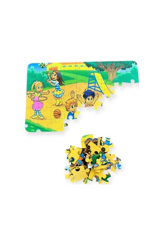 Ahşap Play Time Mini Puzzle 4 Yaş 54 Parça