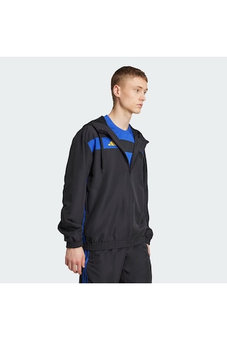 Adidas Tiro 25 Essentials Kanvas Kapüşonlu Erkek Eşofman Üstü Jx2222 Siyah
