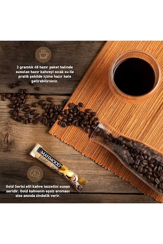 Mahmood Coffee Gold Hazır Kahve 2'li 48 x 2 G