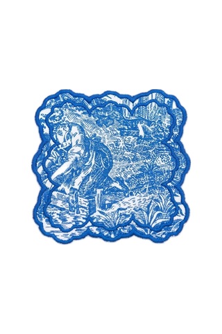 Toile Azure Kokteyl Peçetesi