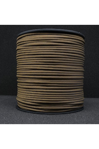 Mg Ropes Bileklik,outdoor Ve Hobi Paracord İp 4 Mm No:14 100 Metre Hardal Mavi Desenli